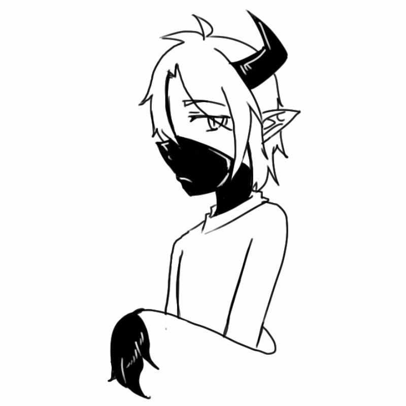 악마 : 악마 스케치판 ,sketchpan