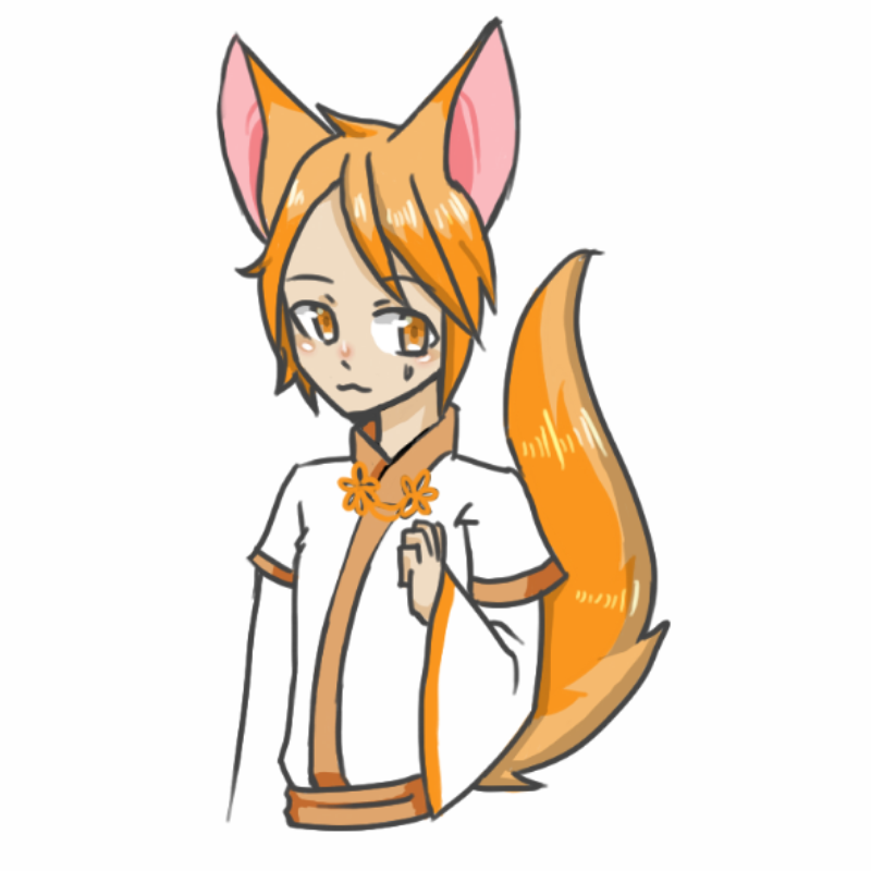 여우 수인.. : 여우 수인화 스케치판 ,sketchpan