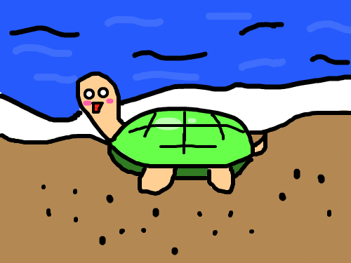 거북이 : 엉금엉금 거북이 스케치판 ,sketchpan