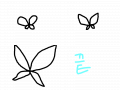 나비 : 뿅!! ㅂㅂ 스케치판 ,sketchpan
