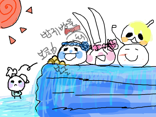 Qlwnr : 삐죽 ㅋ 스케치판 ,sketchpan