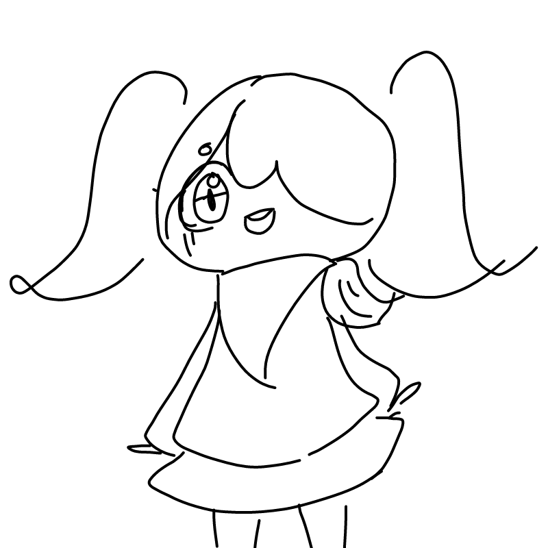 색안사용하.. : 색안사용하고 새자캐를★(이름:토끼 찹살떡) 스케치판 ,sketchpan