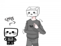 22. 님께서 .. : 22. 님께서 해주신 머ㄱ진 연성!! 스케치판 ,sketchpan