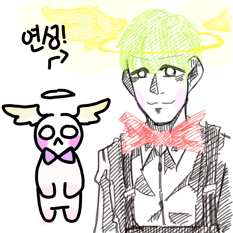 스토리북 .. : 스토리북 님께서 해주신 ㅁ·ㅣㄱ진 의인화 스케치판 ,sketchpan