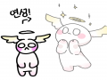 야아야아아.. : 야아야아아님 께서 해주신 커여운 연성!! 스케치판 ,sketchpan