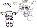✏텔냥✒님.. : ✏텔냥✒님이 해주신 알흠다운 리퀘★ 스케치판 ,sketchpan