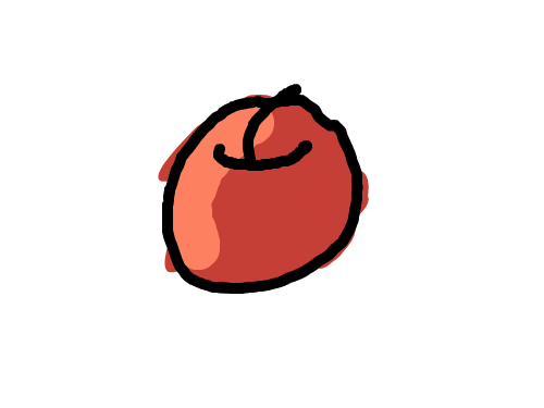 사과연습2 : 사과연습2번 스케치판 ,sketchpan