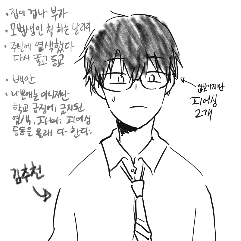 김추천 : 김추천 스케치판 ,sketchpan