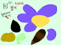 꽃이랑 너.. : 꽃이랑 너구리꼬리는 따로입니다!! 미션완룔☆ 스케치판 ,sketchpan