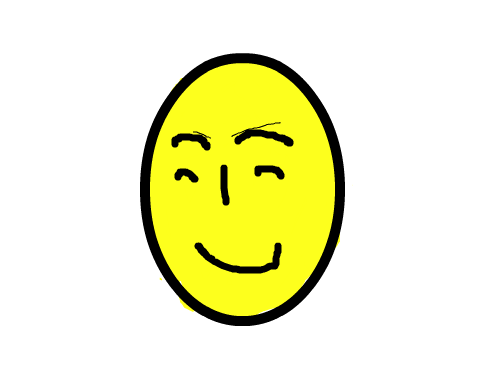 웃는 얽굴 :   스케치판 ,sketchpan