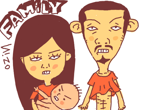 family : 이런게 가족인가 봅니다 스케치판 ,sketchpan