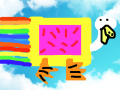 NYAN DUCK : 냥캣 패러디 ㅎㅎ 스케치판 ,sketchpan
