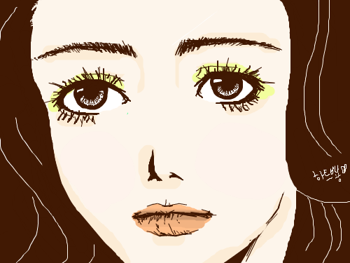 산뜻함ㅋㅋㅋㅋ : 나만 이쁜가?ㅠㅠ 스케치판 ,sketchpan