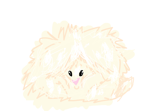 Fluffy Rabbit : fluffy little bunny i drew 스케치판 ,sketchpan