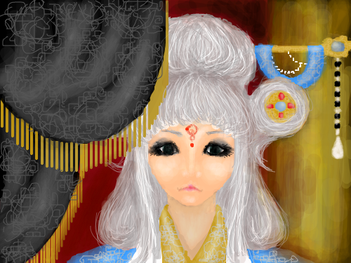 주..중간 저장 : 나..날라갈까봐 두려운 마음에 반도 안그리고 저장;; 스케치판 ,sketchpan