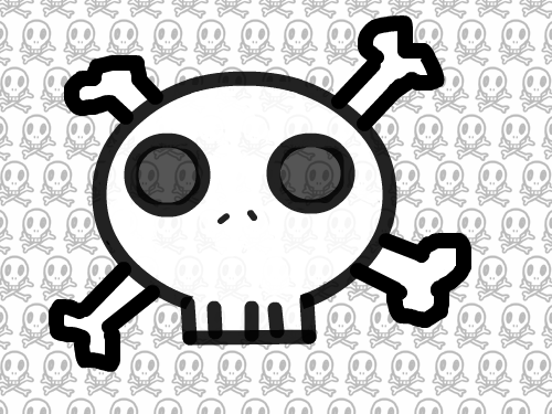 해골~~~! : 해골을 만들었다. 스케치판 ,sketchpan