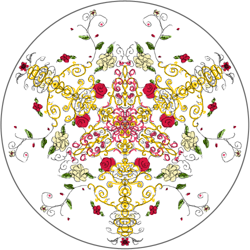 꽃? : 의미불명.. 스케치판 ,sketchpan