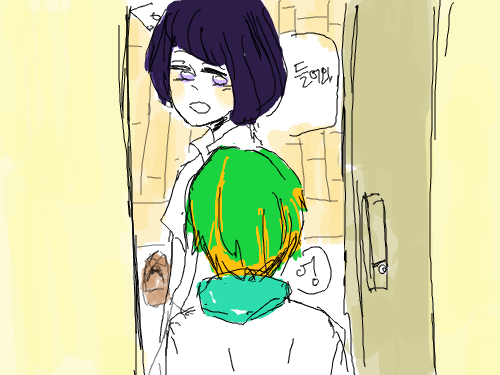 늘규동 : 늘규동이 스케치판 ,sketchpan