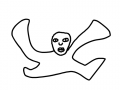 얼굴 : 얼굴그림 스케치판 ,sketchpan