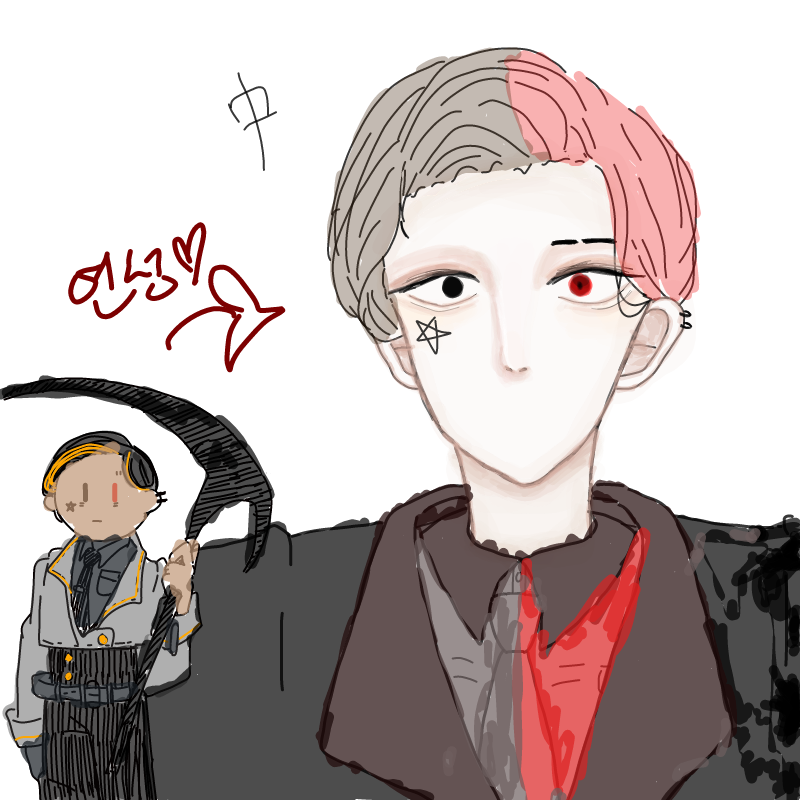evil guy d.. : evil guy dude 스케치판 ,sketchpan