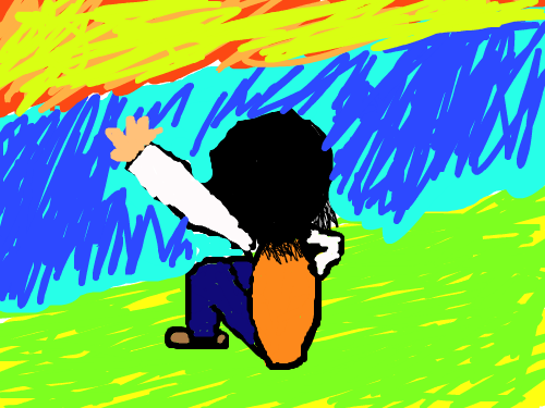 강변 : 없다... 스케치판 ,sketchpan