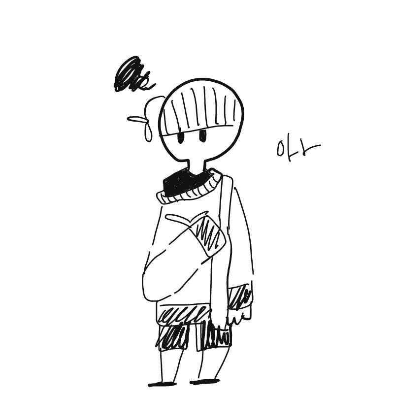 방학인데도.. : 방학인데도 학원에가는 박모양.......((아ㅏ가기싫다)) 스케치판 ,sketchpan