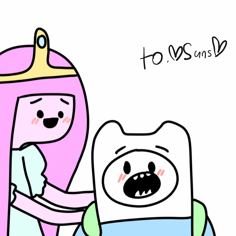 으에ㅔ늦었.. : 으에ㅔ늦었지만 샌즈님 리퀘왔어요...!ㅠㅜ버블검옷이 잠옷이라는...!))어ㅓ둘이 무슨얘기하는지는 상상에 맡길께오 스케치판 ,sketchpan