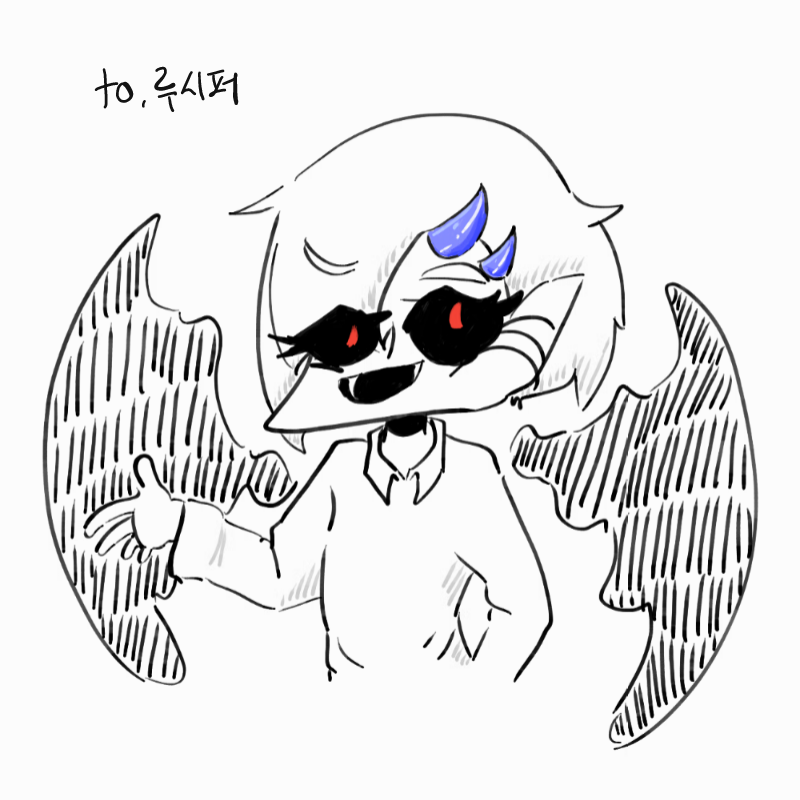 짜ㅈ라란♧.. : 짜ㅈ라란♧리퀘 완료오!!!후ㅅ훟 성별은 여자로 했다지ㅣ☆(퍼억 스케치판 ,sketchpan