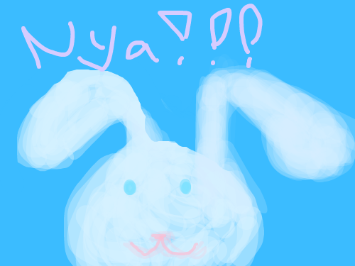 Bunny : Its a bunny 스케치판 ,sketchpan