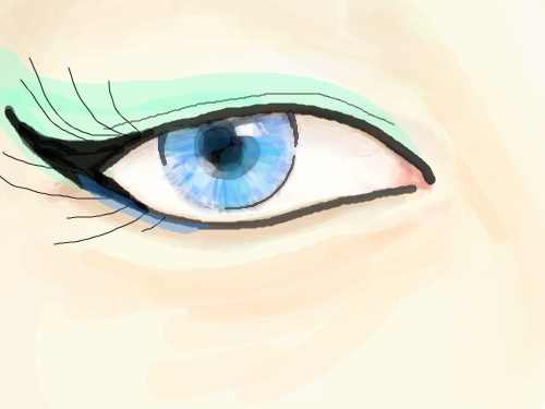 눈알? : 너무 이쁜 작품이어그리기 스케치판 ,sketchpan