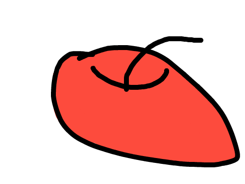 처음그려본 사과, 그이름은 사과뭉치 : 빨간사과 맛있겠다. 스케치판 ,sketchpan
