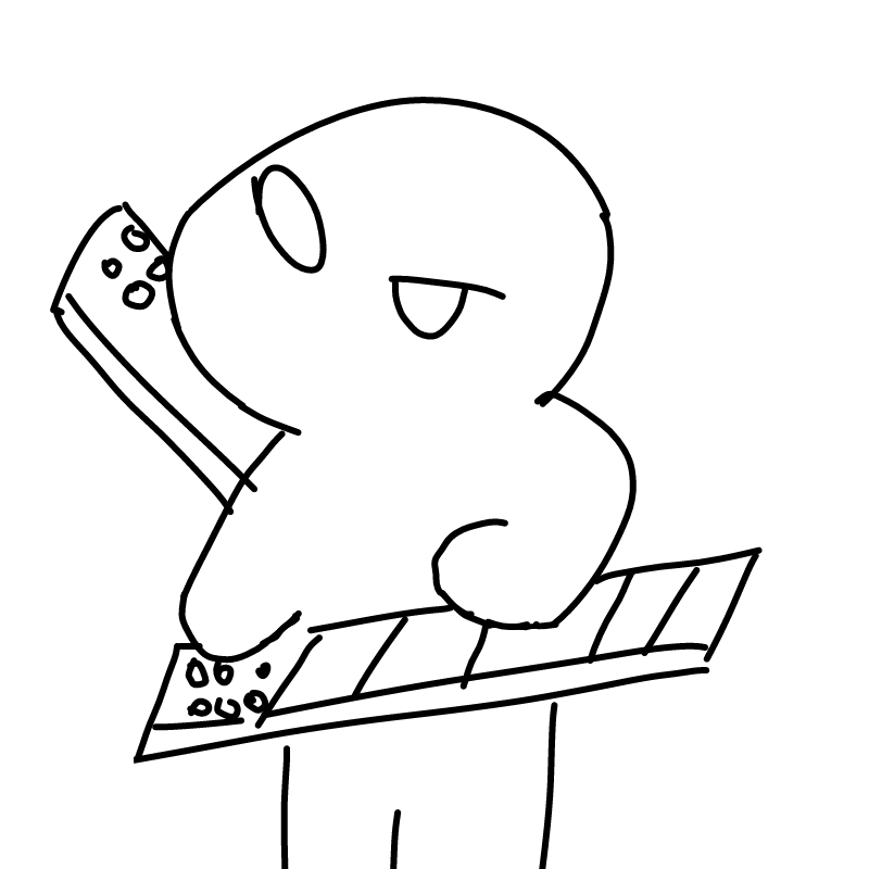 레바 런쳐.. : 레바 런쳐를 그려보았습니다. 그럼 다들 안녕히 주무세요^^ 스케치판 ,sketchpan