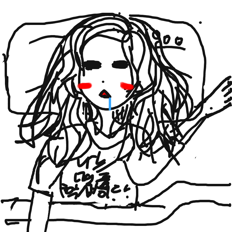 잠자는 방.. : 잠자는 방속의 큰언니 스케치판 ,sketchpan