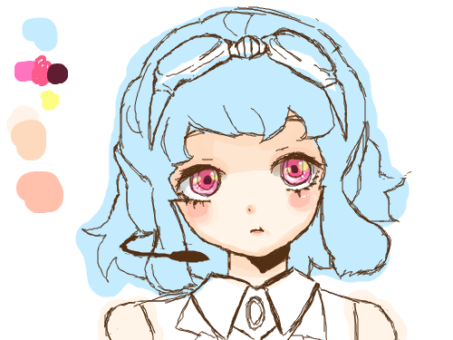 미완 : 미완미완 스케치판 ,sketchpan