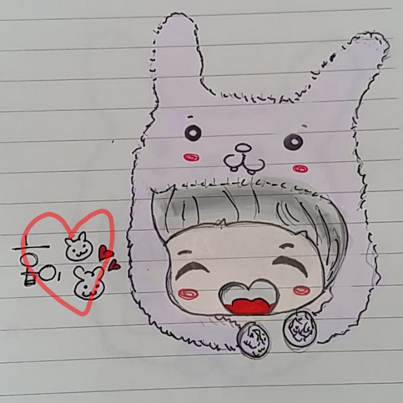 방탄 홉♡.. : 방탄 홉♡♡♡ 스케치판 ,sketchpan