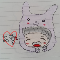 방탄 홉♡.. : 방탄 홉♡♡♡ 스케치판 ,sketchpan