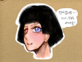 오드아이 : 올만에 끄적 스케치판 ,sketchpan