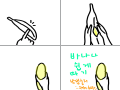 바나나 쉽게따기! 방법출처는 쉐어하우스 youtube : 바나나 쉽게따기! 방법출처는 쉐어하우스 youtube 스케치판 ,sketchpan