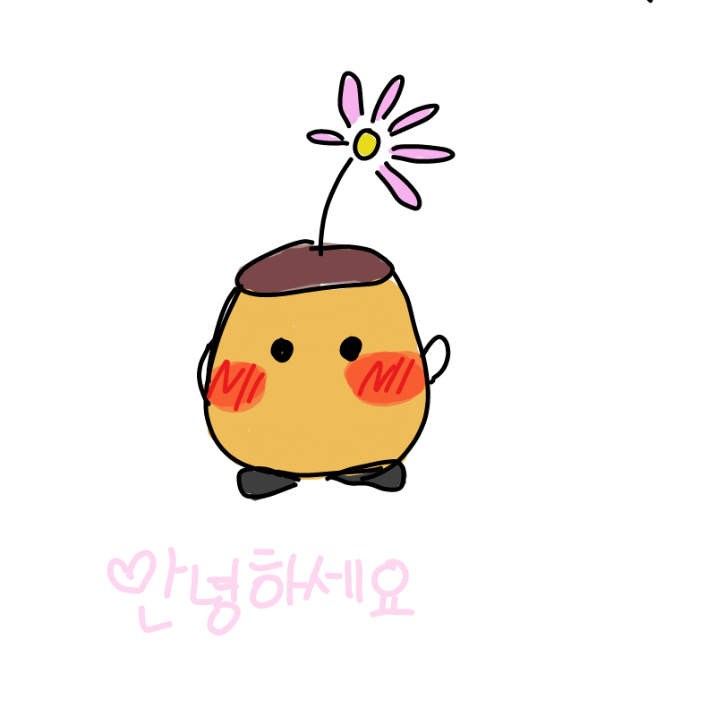 안녕하세.. : 안녕하세여(> 스케치판 ,sketchpan