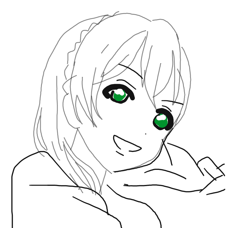 노조미 색.. : 노조미 색칠해 주세여 ♡.♡ 스케치판 ,sketchpan