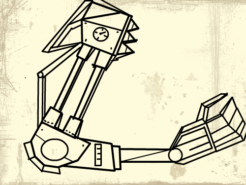 first thing : a mech part i made ,plz  give me tips im new 스케치판 ,sketchpan