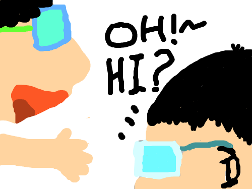 외국인과의 만남 : 잘그렸죠? 스케치판 ,sketchpan