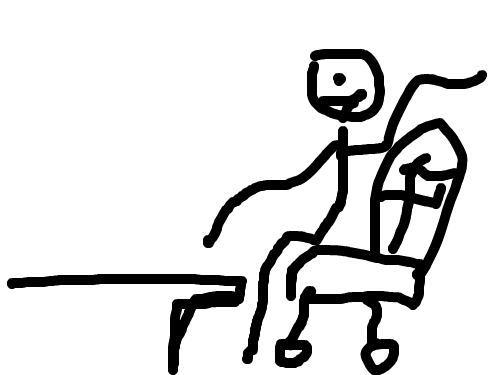 스틱맨의 늘어난 팔 : 스틱맨 졸라맨인가......... 스케치판 ,sketchpan