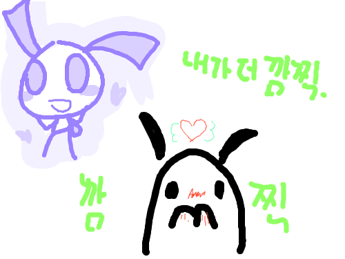 깜찍깜찍 : ㅋㅋ캬캬 스케치판 ,sketchpan