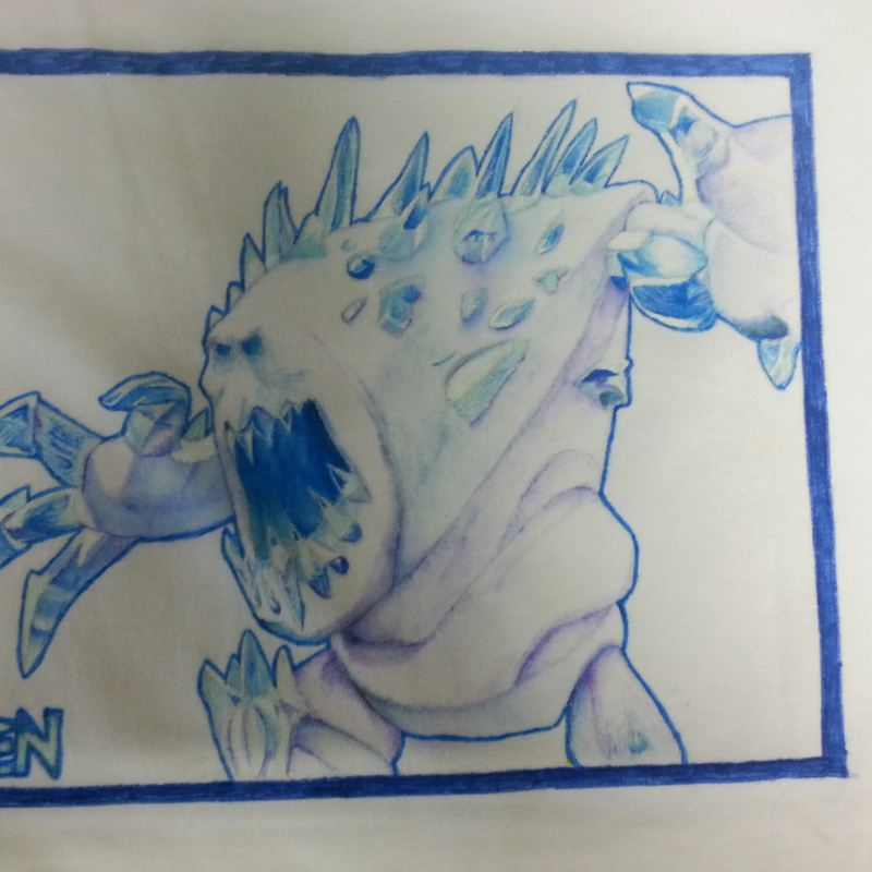 올리고는 .. : 올리고는 싶은데 그림그리기엔 졸려서!
소소한 퀴즈를 ♡ 이 아이의 이름은 무엇일까욥

동아리시간에 그린 티셔츠임당 배경칠하고 싶었는데 쌤이 칠하지 말래요ㅠㅠ 스케치판 ,sketchpan