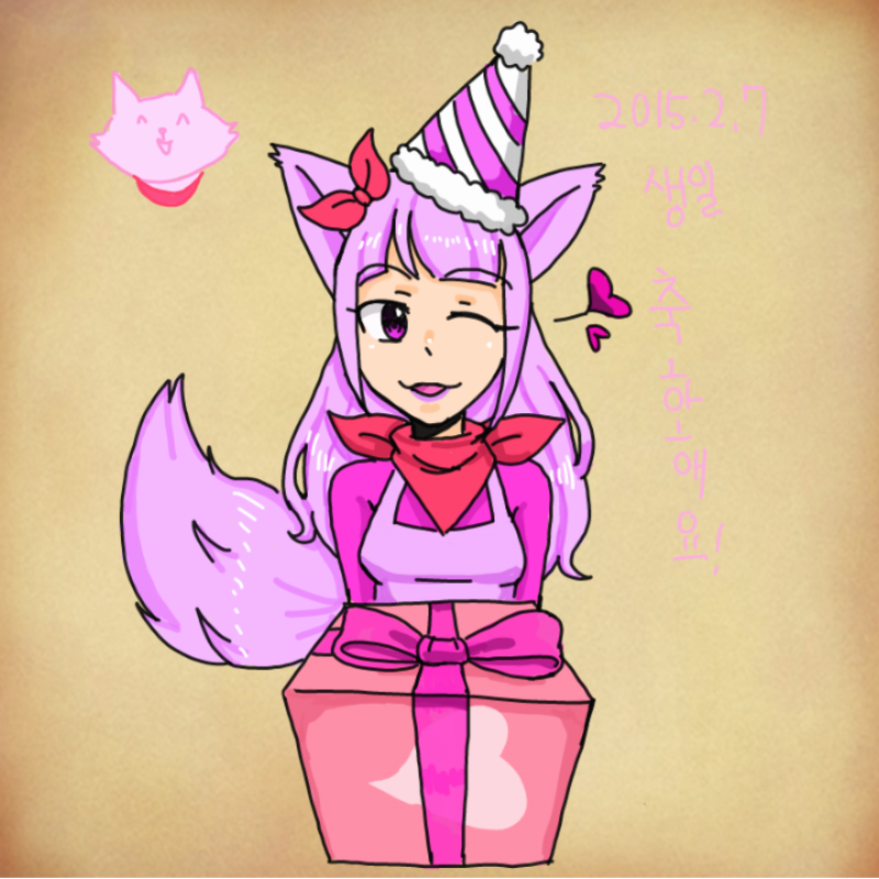 ohu1015님이.. : ohu1015님이 그려주신 축전♡♡♡
감사합니다!! 완전 감동ㅠㅠ 정말 기뻐요! 이쁜그림 그려주셔서 사랑합니다♡♡♡
댓긂으로 생일 써주세요 스케치판 ,sketchpan