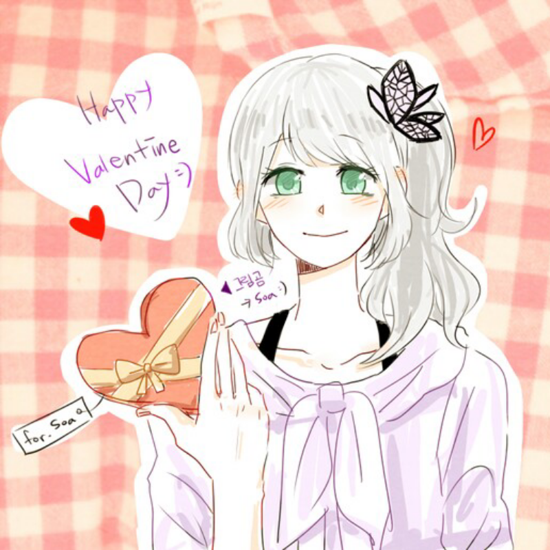 내 여자가 .. : 내 여자가 그려준 발렌타인데이 축전♡♡♡
정말 행복하다ㅠㅠ♡♡고마와요 마이러브*U-U* 난 예쁘게 못그려줬는데 심쿵^♡^! 내가 많이 애정해요ㅠㅠㅠ♡♡
내 사랑 다 가져가요;) 스케치판 ,sketchpan