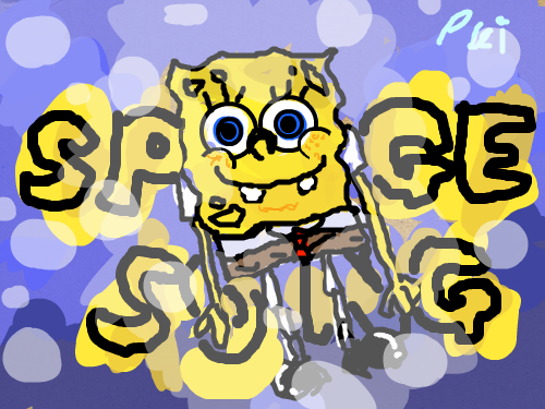 스펀지송 : 스펀지밥? 스펀지송? 스케치판 ,sketchpan