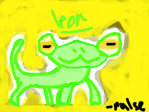 leon : my favorite bullet-making-shapeshifting-overall-awesome lizard leon l:3 스케치판 ,sketchpan