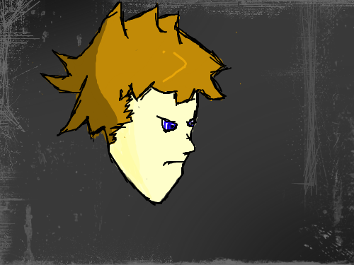 mad guy : i wish my sketches wouldnt always come out so serious >.> 스케치판 ,sketchpan